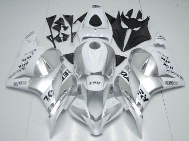 Cheapest 2009-2012 White Silver Repsol Honda CBR600RR Bike Fairing Kit Canada