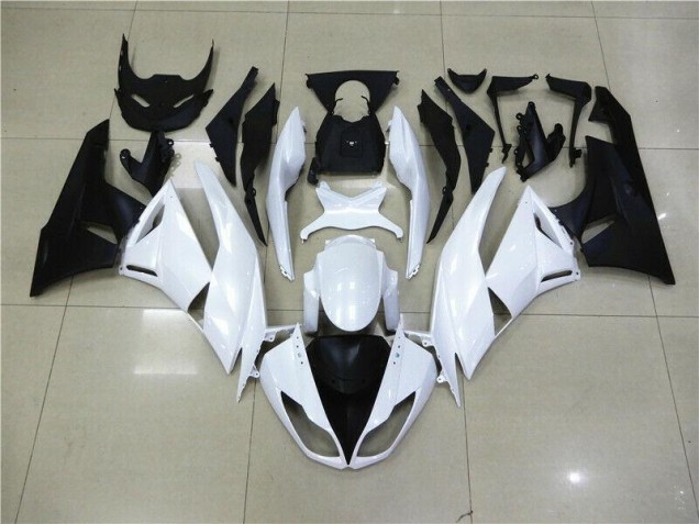 Cheapest 2009-2012 White Kawasaki ZX6R Motorcyle Fairings Canada Cheapest 2009-2012 White Kawasaki ZX6R Motorcyle Fairings Canada