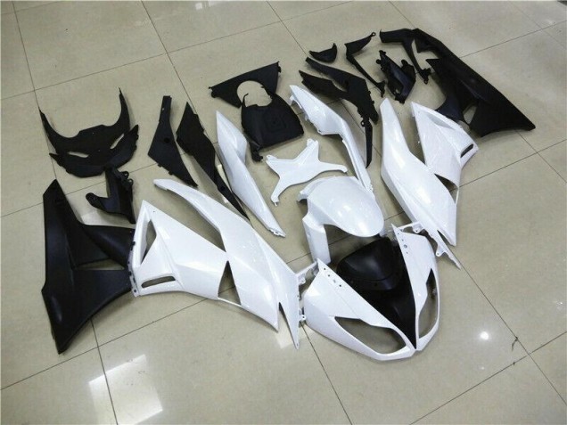 Cheapest 2009-2012 White Kawasaki ZX6R Motorcyle Fairings Canada Cheapest 2009-2012 White Kawasaki ZX6R Motorcyle Fairings Canada