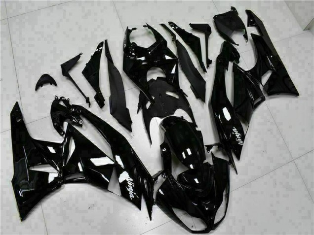 Cheapest 2009-2012 Black White Ninja Kawasaki ZX6R Replacement Fairings Canada Cheapest 2009-2012 Black White Ninja Kawasaki ZX6R Replacement Fairings Canada