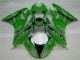 Cheapest 2009-2012 Green Black LeoVince Kawasaki ZX6R Motorcycle Fairing Kit Canada