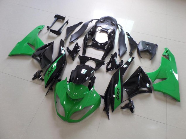Cheapest 2009-2012 Green and Black Kawasaki ZX6R Motorcycle Bodywork Canada Cheapest 2009-2012 Green and Black Kawasaki ZX6R Motorcycle Bodywork Canada