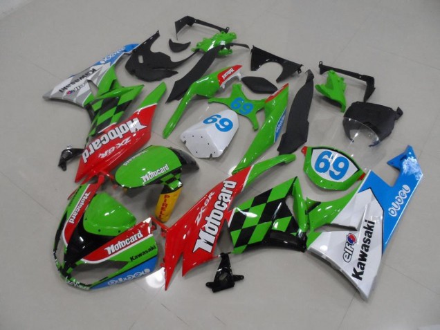 Cheapest 2009-2012 Motocard Kawasaki ZX6R Motorcycle Fairings Kits Canada Cheapest 2009-2012 Motocard Kawasaki ZX6R Motorcycle Fairings Kits Canada