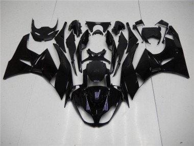 Cheapest 2009-2012 Glossy Black Kawasaki ZX6R Motorbike Fairing Canada