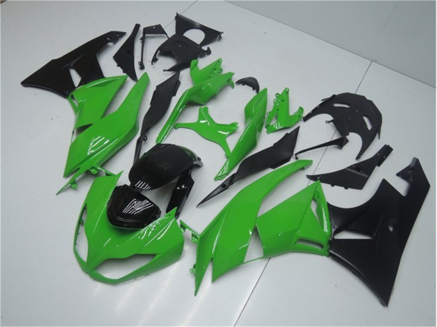 Cheapest 2009-2012 Green Black Kawasaki ZX6R Replacement Motorcycle Fairings Canada Cheapest 2009-2012 Green Black Kawasaki ZX6R Replacement Motorcycle Fairings Canada