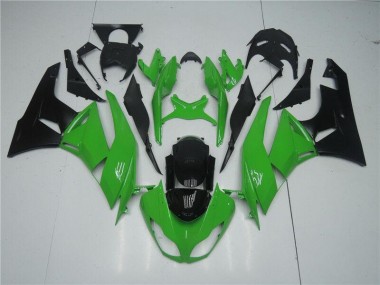 Cheapest 2009-2012 Green Black Kawasaki ZX6R Replacement Motorcycle Fairings Canada