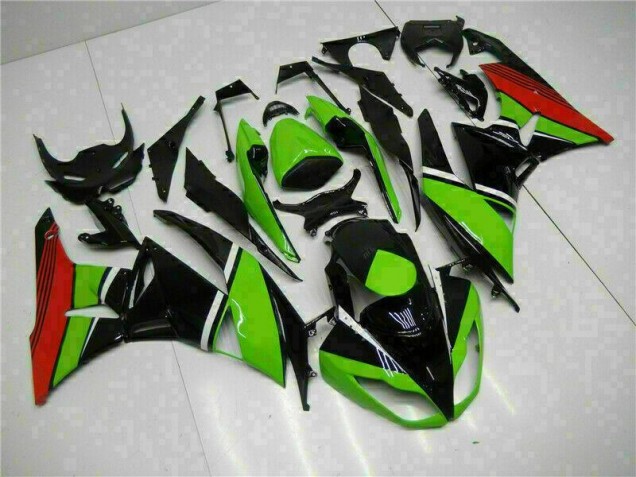 Cheapest 2009-2012 Black Green Red Kawasaki ZX6R Bike Fairing Kit Canada Cheapest 2009-2012 Black Green Red Kawasaki ZX6R Bike Fairing Kit Canada