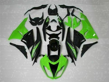 Cheapest 2009-2012 Black Green 636 Kawasaki ZX6R Motorcycle Bodywork Canada