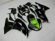 Cheapest 2009-2012 Black Green Kawasaki ZX6R Moto Fairings Canada