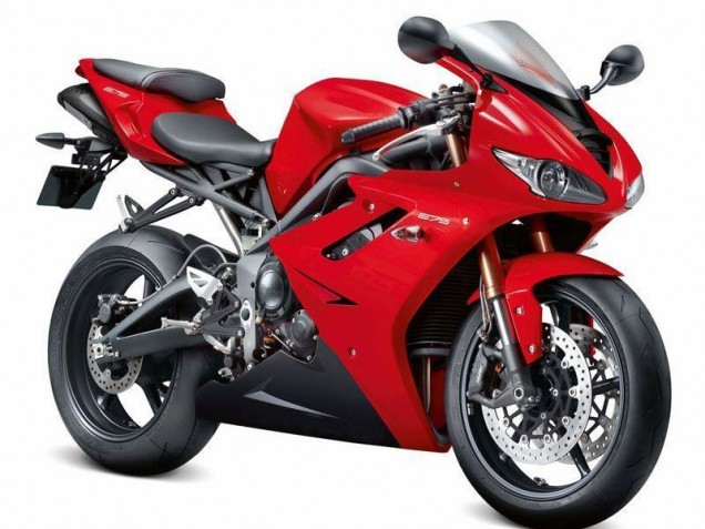 Cheapest 2009-2012 Red Black Triumph Daytona 675 Triple Bike Fairings Canada Cheapest 2009-2012 Red Black Triumph Daytona 675 Triple Bike Fairings Canada
