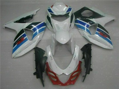 Cheapest 2009-2016 White Suzuki GSXR1000 Motorcycle Fairings Canada