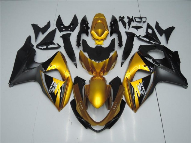 Cheapest 2009-2016 Golden Black Suzuki GSXR1000 Motorcyle Fairings Canada Cheapest 2009-2016 Golden Black Suzuki GSXR1000 Motorcyle Fairings Canada