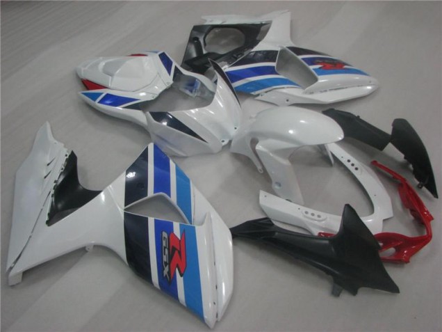 Cheapest 2009-2016 White Blue Suzuki GSXR1000 Replacement Fairings Canada Cheapest 2009-2016 White Blue Suzuki GSXR1000 Replacement Fairings Canada