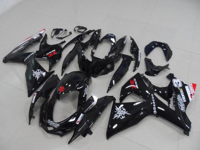 Cheapest 2009-2016 Black Beacon Suzuki GSXR 1000 K9 Motorcycle Fairing Kit Canada Cheapest 2009-2016 Black Beacon Suzuki GSXR 1000 K9 Motorcycle Fairing Kit Canada