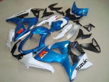 Cheapest 2009-2016 Blue and White OEM Style Suzuki GSXR 1000 K9 Motorcycle Bodywork Canada