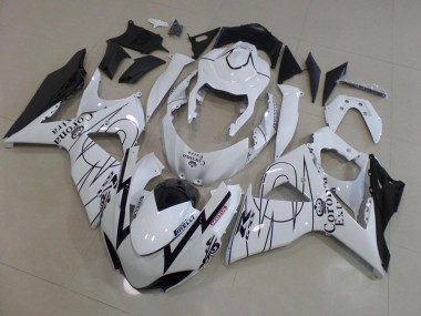 Cheapest 2009-2016 White Corona Race Suzuki GSXR 1000 K9 Motorcycle Fairings Kit Canada