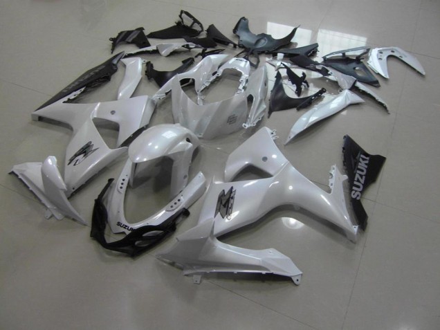 Cheapest 2009-2016 Pearl White and Black Suzuki GSXR 1000 K9 Motorbike Fairings Canada Cheapest 2009-2016 Pearl White and Black Suzuki GSXR 1000 K9 Motorbike Fairings Canada