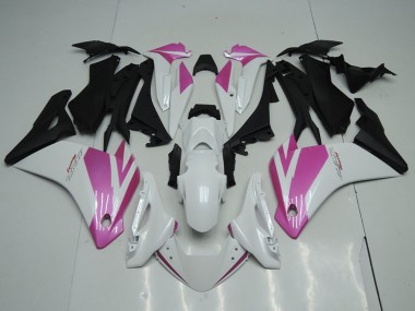 Cheapest 2011-2013 White Pink Honda CBR250RR Moto Fairings Canada