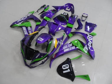 Cheapest 2011-2015 Purple Eva Kawasaki ZX10R Motor Fairings Canada