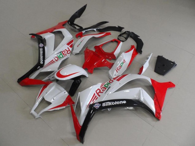 Cheapest 2011-2015 Red and White Rapid Kawasaki ZX10R Motorcylce Fairings Canada Cheapest 2011-2015 Red and White Rapid Kawasaki ZX10R Motorcylce Fairings Canada