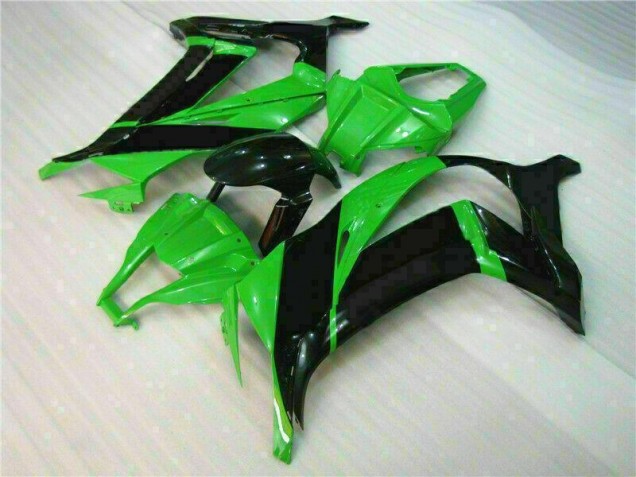 Cheapest 2011-2015 Green Black Kawasaki ZX10R Motor Fairings Canada Cheapest 2011-2015 Green Black Kawasaki ZX10R Motor Fairings Canada