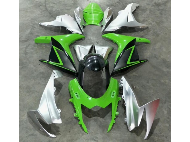 Cheapest 2011-2021 Green Silver Suzuki GSXR 600/750 Bike Fairing Kit Canada Cheapest 2011-2021 Green Silver Suzuki GSXR 600/750 Bike Fairing Kit Canada
