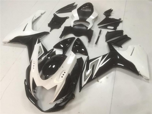 Cheapest 2011-2021 Black White Suzuki GSXR 600/750 Motorcycle Fairings Kits Canada Cheapest 2011-2021 Black White Suzuki GSXR 600/750 Motorcycle Fairings Kits Canada