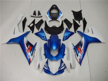 Cheapest 2011-2021 Blue White Suzuki GSXR 600/750 Motorcycle Replacement Fairings Canada