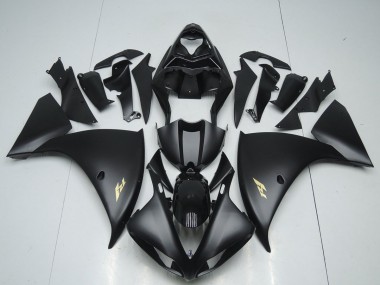 Cheapest 2012-2014 Matte Black Sticker Yamaha YZF R1 Motorcycle Bodywork Canada