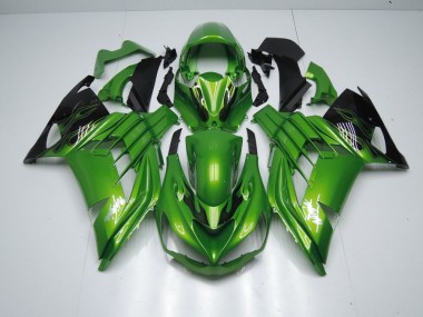 Cheapest 2012-2021 Green Flame Kawasaki ZX14R ZZR1400 Moto Fairings Canada