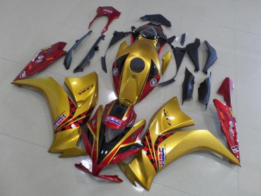 Cheapest 2012-2016 Gold and Dark Red Honda CBR1000RR Motor Fairings Canada