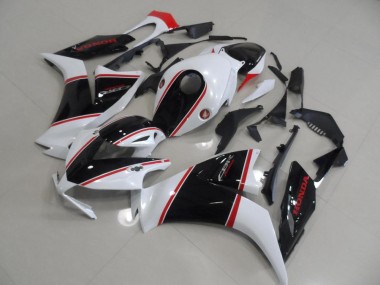 Cheapest 2012-2016 Black and White and Red Stripe Honda CBR1000RR Motorcylce Fairings Canada