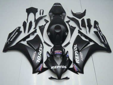 Cheapest 2012-2016 Matte Black Repsol Honda CBR1000RR Bike Fairing Kit Canada