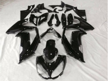 Cheapest 2012-2016 Glossy Black Kawasaki EX650 Motor Bike Fairings Canada