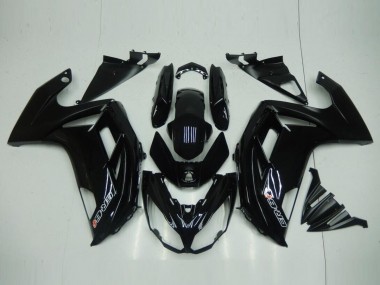 Cheapest 2012-2016 Glossy Black Kawasaki EX650 Motorcycle Fairings Kit Canada