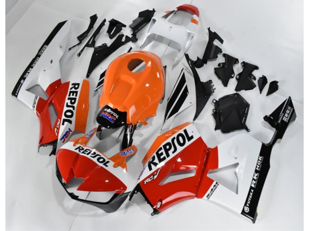 Cheapest 2013-2021 Red White Orange Repsol Honda CBR600RR Motorcycle Fairings Kit Canada