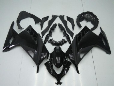 Cheapest 2013-2016 Glossy Matte Black Kawasaki EX300 Bike Fairings Canada