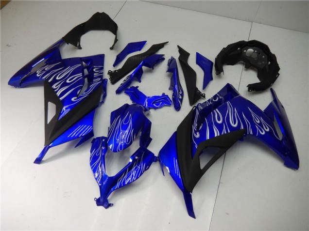 Cheapest 2013-2016 Blue White Black Kawasaki EX300 Bike Fairing Canada
