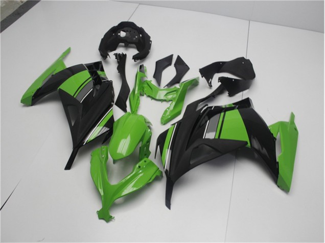 Cheapest 2013-2016 Green Black Kawasaki EX300 Motor Bike Fairings Canada