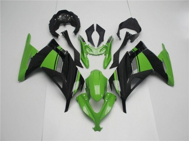 Cheapest 2013-2016 Green Black Kawasaki EX300 Motor Bike Fairings Canada