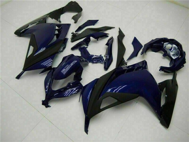 Cheapest 2013-2016 Blue Black Kawasaki EX300 Motorcycle Fairings Kits Canada Cheapest 2013-2016 Blue Black Kawasaki EX300 Motorcycle Fairings Kits Canada