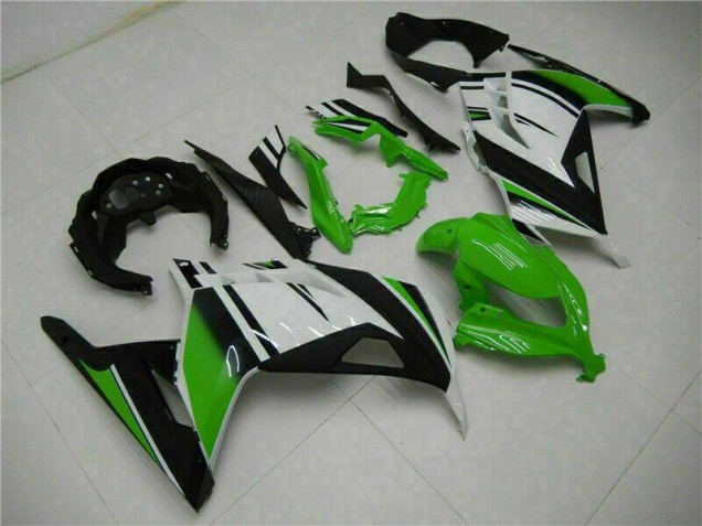 Cheapest 2013-2016 Green Black Silver Kawasaki EX300 Moto Fairings Canada Cheapest 2013-2016 Green Black Silver Kawasaki EX300 Moto Fairings Canada