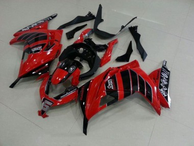 Cheapest 2013-2016 Red Black Airfore Kawasaki ZX300R Motorbike Fairings Canada
