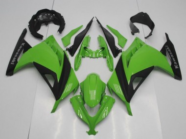 Cheapest 2013-2016 OEM Style Green Kawasaki ZX300R Motorcycle Fairing Kit Canada