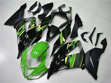 Cheapest 2013-2018 Green Black Kawasaki ZX6R Replacement Fairings Canada