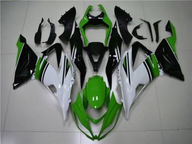 Cheapest 2013-2018 Green White Black Kawasaki ZX6R Motor Fairings Canada