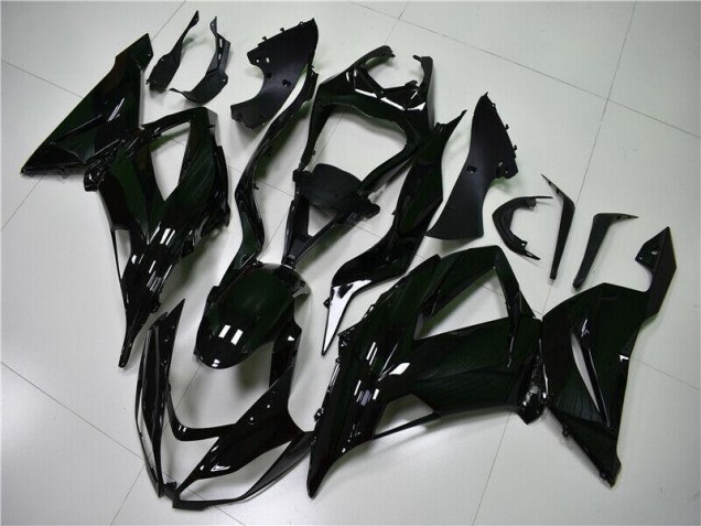 Cheapest 2013-2018 Glossy Black Kawasaki ZX6R Motorcycle Fairings Kit Canada Cheapest 2013-2018 Glossy Black Kawasaki ZX6R Motorcycle Fairings Kit Canada