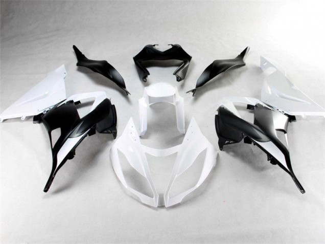 Cheapest 2013-2018 White Black Kawasaki ZX6R Motorbike Fairings Canada
