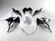 Cheapest 2013-2018 White Black Kawasaki ZX6R Motorbike Fairings Canada