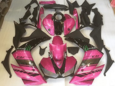 Cheapest 2015-2022 Pink and Black Yamaha YZF R3 Replacement Fairings Canada